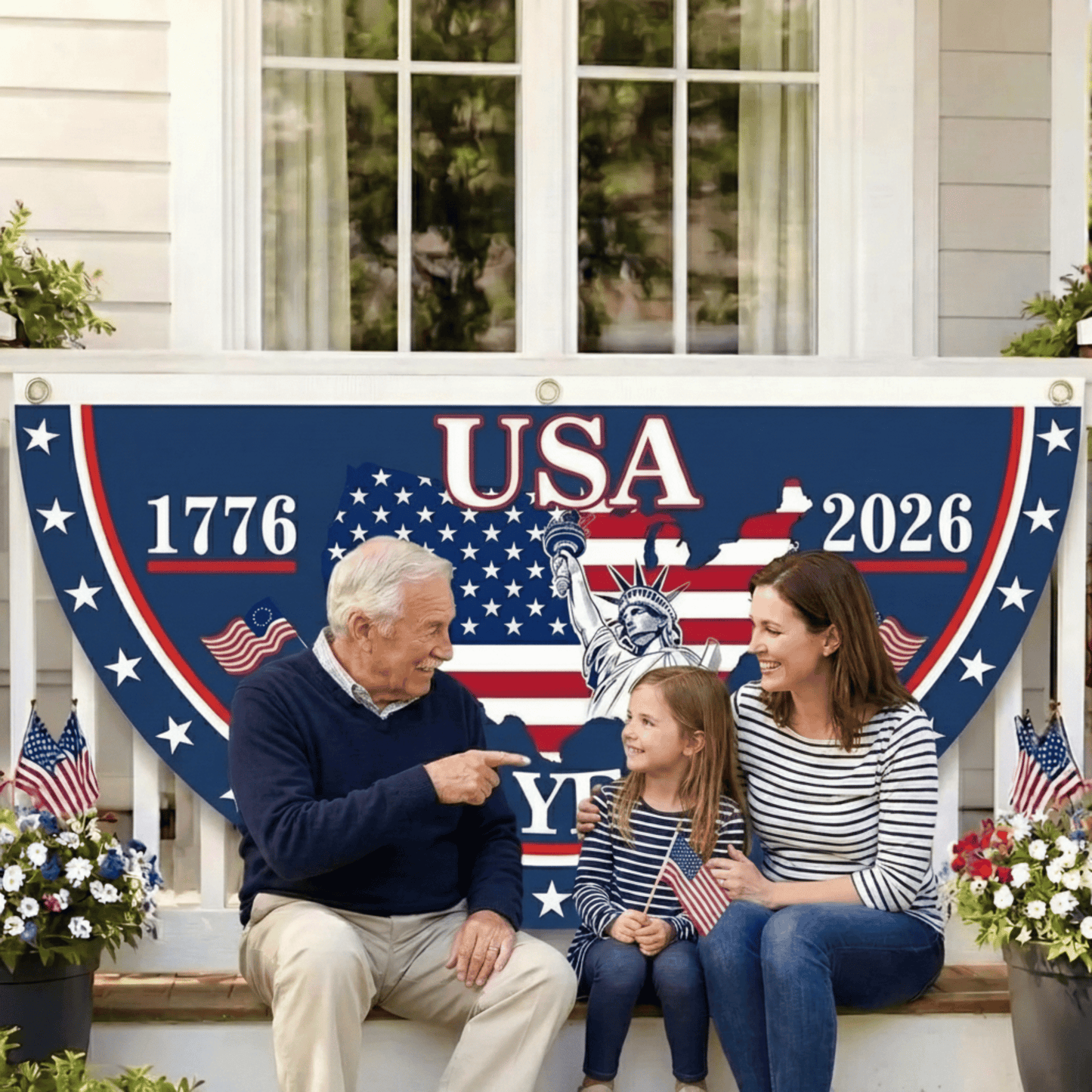 🔥250th Anniversary Sale 49% OFF - 250th Anniversary USA Fan Flag