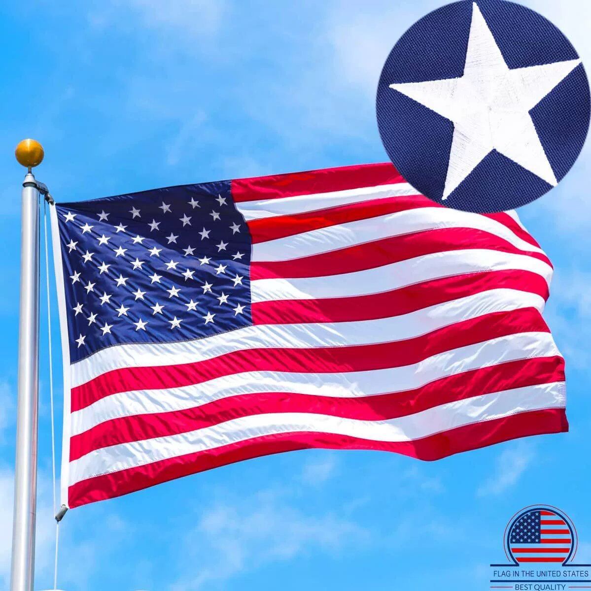Last Day 49% OFF-2026 Best Embroidered Stars American Flags