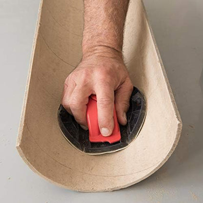 6″ Collapsible Hand Detail Sander Tool - Adjustable Manual Block Sander