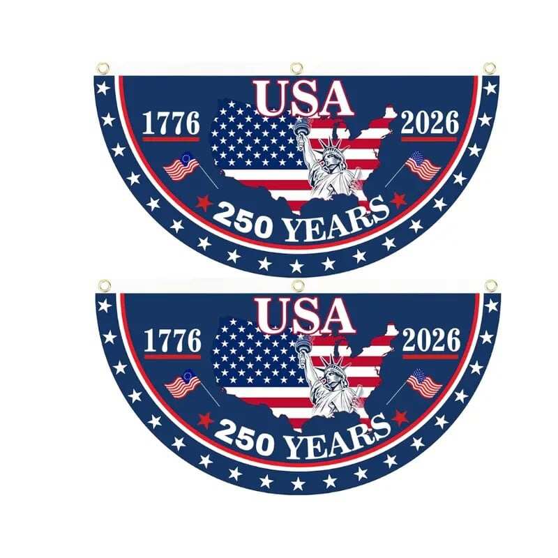 🔥250th Anniversary Sale 49% OFF - 250th Anniversary USA Fan Flag