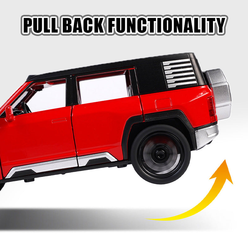 1:32 Scale Alloy Car Model Toy with Acousto-Optic Function
