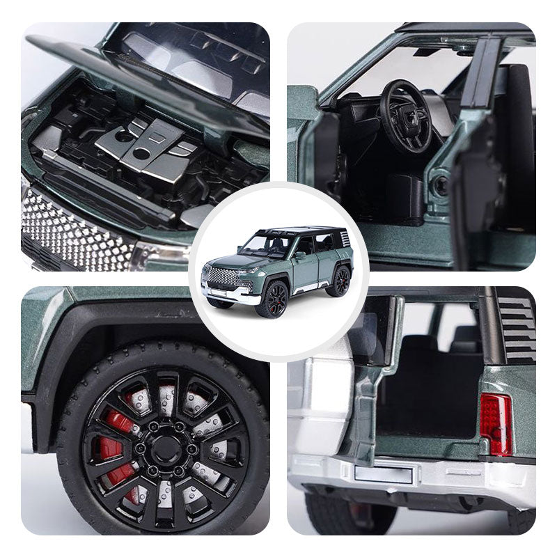 1:32 Scale Alloy Car Model Toy with Acousto-Optic Function