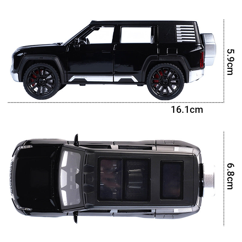 1:32 Scale Alloy Car Model Toy with Acousto-Optic Function