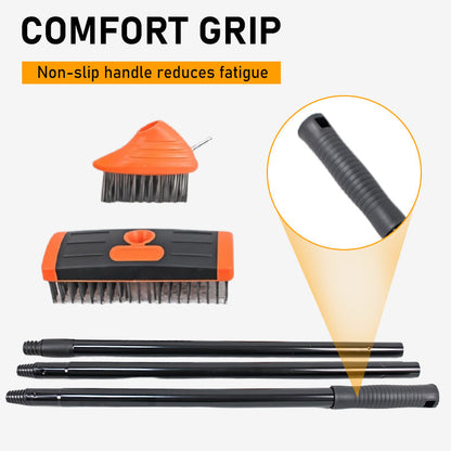 3 in 1 Weeding Wire Brush Tools Set