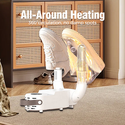 Constant Temperature Shoe Dryer - Rapid Drying Technology with Adjustable Timer for All Footwear Types